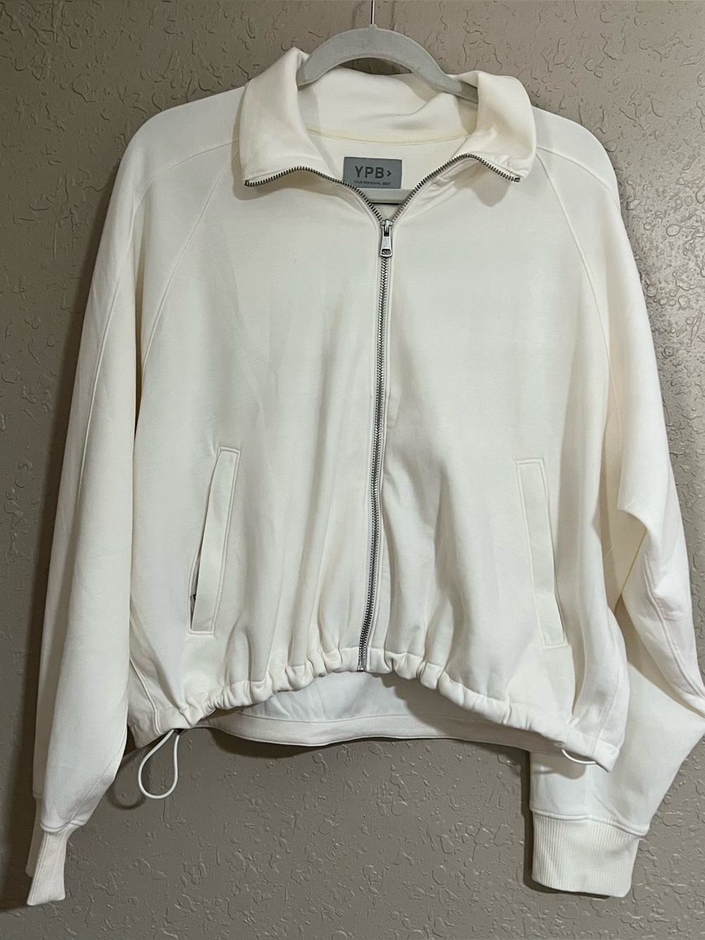 Abercrombie YPB Neoknit Cinched Full Zip Jacket Size Large